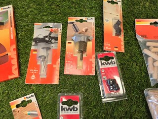 Toebehoren, diverse gereedschap KWB, Partij